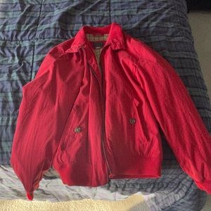 J. Crew Cotton Harrington Jacket - Red